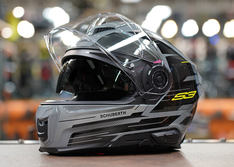 Schuberth S3 drop down sun visor